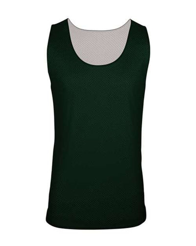 C2 Sport 5729 Men's Reversible Mesh Tank - Forest/ White - front