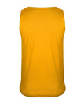 C2 Sport 5729 Men's Reversible Mesh Tank - Gold/ White - back