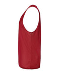 C2 Sport 5729 Men's Reversible Mesh Tank - Red/ White - side