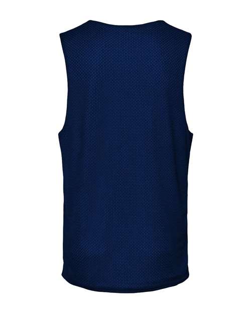 C2 Sport 5729 Men's Reversible Mesh Tank - Navy/ White - back