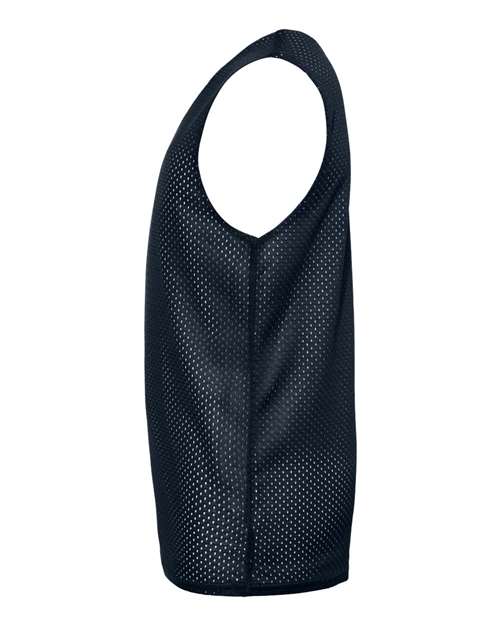 C2 Sport 5228 Youth Reversible Mesh Tank - Navy/ White - side