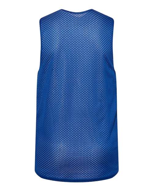 C2 Sport 5228 Youth Reversible Mesh Tank - Royal/ White - back
