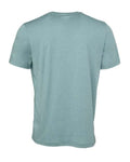 Bella+Canvas 3001CVC Unisex Heather CVC Short Sleeve Tee - Heather Blue Lagoon - back