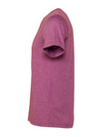 Bella+Canvas 3001CVC Unisex Heather CVC Short Sleeve Tee - Heather Magenta - side
