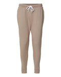 Bella + Canvas 3727 Sponge Fleece Joggers - Tan - front