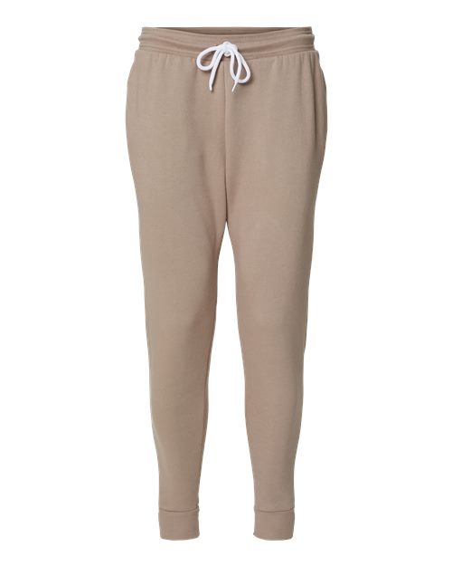 Bella + Canvas 3727 Sponge Fleece Joggers - Tan - front