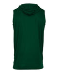 Badger 4108 Men's B-Core Sleeveless Hooded T-Shirt - Forest - back