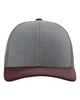 Heather Grey/ Charcoal/ Maroon