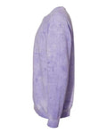 Comfort Colors 1545 Unisex Colorblast Crewneck Sweatshirt - Amethyst - side