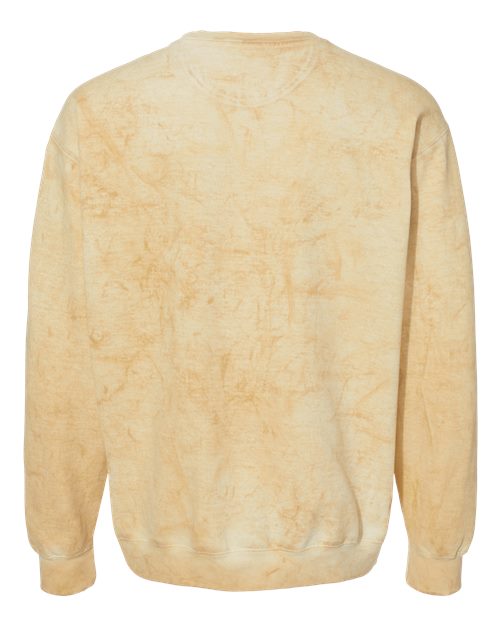 Comfort Colors 1545 Unisex Colorblast Crewneck Sweatshirt - Citrine - back