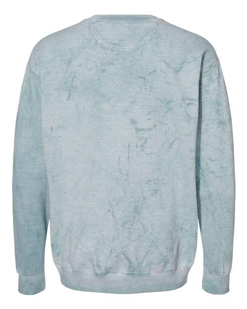 Comfort Colors 1545 Unisex Colorblast Crewneck Sweatshirt - Ocean - back