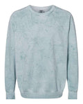 Comfort Colors 1545 Unisex Colorblast Crewneck Sweatshirt - Ocean - front