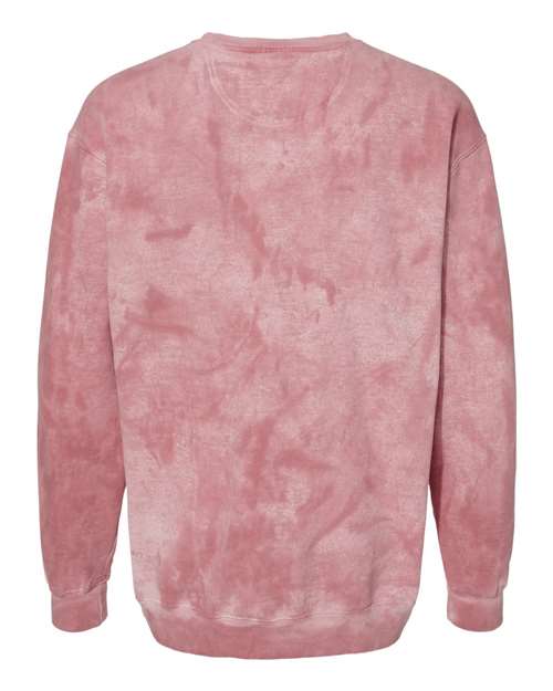 Comfort Colors 1545 Unisex Colorblast Crewneck Sweatshirt - Clay - back