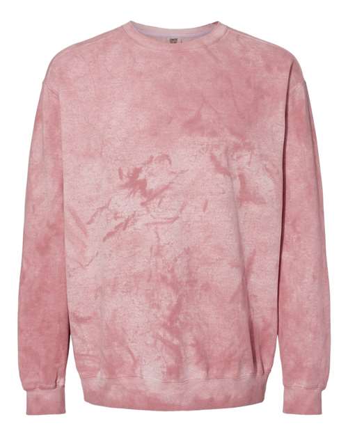 Comfort Colors 1545 Unisex Colorblast Crewneck Sweatshirt - Clay - front