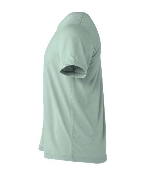 Bella+Canvas 3001 Unisex Jersey Short Sleeve Tee - Dusty Blue - side
