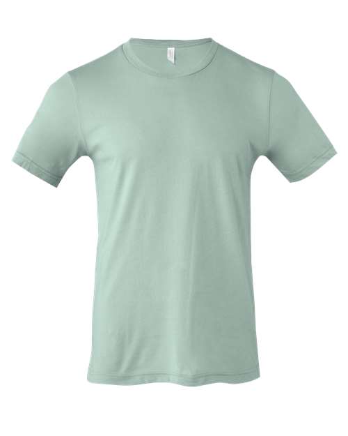 Bella+Canvas 3001 Unisex Jersey Short Sleeve Tee - Dusty Blue - front