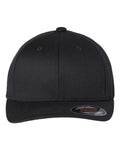 Flexfit 6277Y Youth Cotton Blend Cap - Black - front