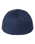Flexfit 6277Y Youth Cotton Blend Cap - Navy - back