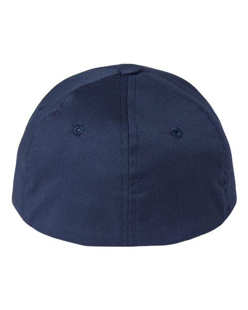 Flexfit 6277Y Youth Cotton Blend Cap - Navy - back
