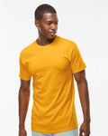 M&O 4800 Men's Gold Soft Touch T-Shirt - Gold - model front