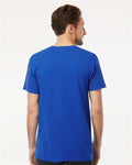 M&O 4800 Men's Gold Soft Touch T-Shirt - Royal - model back