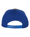 Richardson 312 Twill Back Trucker Cap - Charcoal/ Royal - back