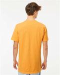 M&O 6500M Unisex Vintage Garment-Dyed T-Shirt - Citrus - model back