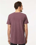 M&O 6500M Unisex Vintage Garment-Dyed T-Shirt - Vineyard - model back