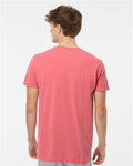 M&O 6500M Unisex Vintage Garment-Dyed T-Shirt - Watermelon - model back