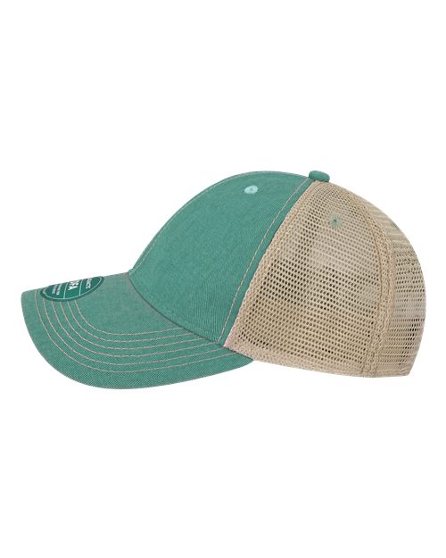 LEGACY OFA Old Favorite Trucker Cap - Aqua/ Khaki - side