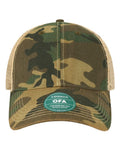 LEGACY OFA Old Favorite Trucker Cap - Army Camo/ Khaki - front