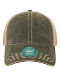 LEGACY OFA Old Favorite Trucker Cap - Black/ Khaki - front
