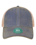 LEGACY OFA Old Favorite Trucker Cap - Royal/ Khaki - front