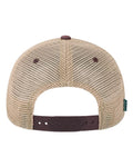 LEGACY OFA Old Favorite Trucker Cap - Burgundy/ Khaki - back