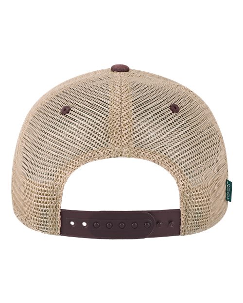 LEGACY OFA Old Favorite Trucker Cap - Burgundy/ Khaki - back