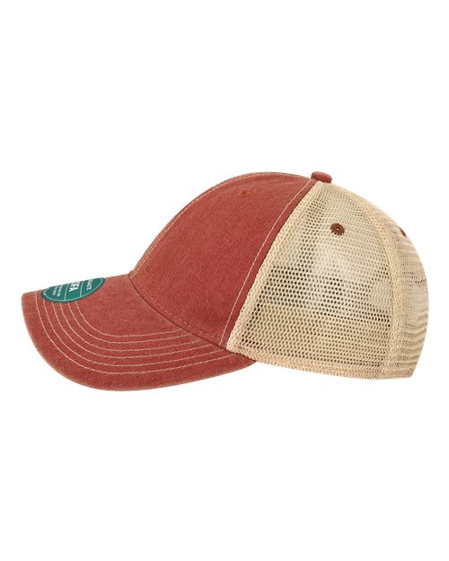 LEGACY OFA Old Favorite Trucker Cap - Cardinal/ Khaki - side