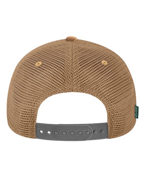 LEGACY OFA Old Favorite Trucker Cap - Camel Duck Camo/ Java - back