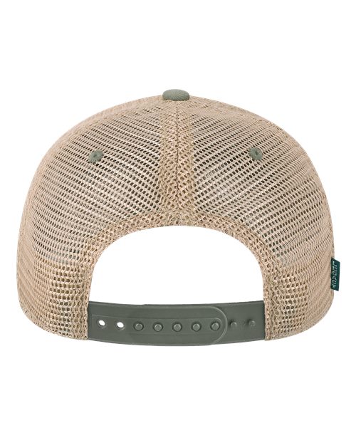 LEGACY OFA Old Favorite Trucker Cap - Grey/ Khaki - back