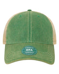 LEGACY OFA Old Favorite Trucker Cap - Kelly Green/ Khaki - front