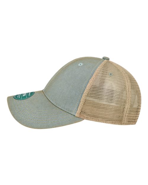 LEGACY OFA Old Favorite Trucker Cap - Light Blue/ Khaki - side