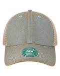 LEGACY OFA Old Favorite Trucker Cap - Light Blue/ Khaki - front