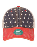 LEGACY OFA Old Favorite Trucker Cap - Merica/ Khaki - front
