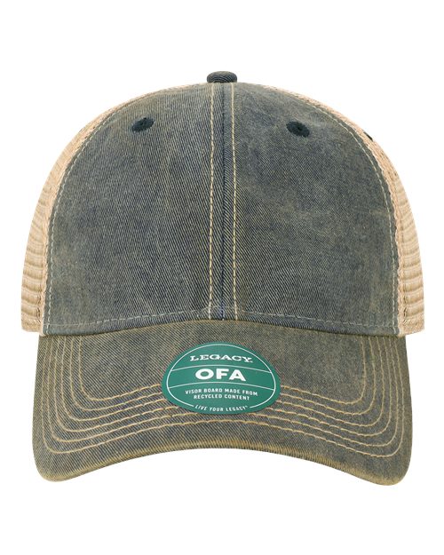 LEGACY OFA Old Favorite Trucker Cap - Navy/ Khaki - front
