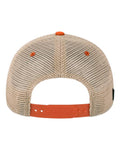 LEGACY OFA Old Favorite Trucker Cap - Orange/ Khaki - back