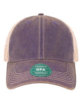 LEGACY OFA Old Favorite Trucker Cap - Purple/ Khaki - front