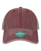 Burgundy/ Grey