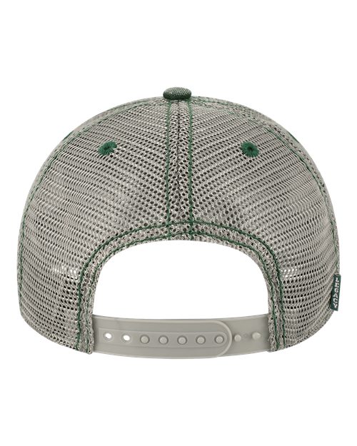 LEGACY DTA Dashboard Trucker Cap - Dark Green/ Grey - back