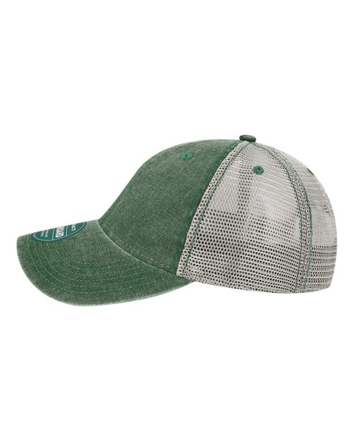 LEGACY DTA Dashboard Trucker Cap - Dark Green/ Grey - side