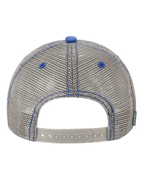 LEGACY DTA Dashboard Trucker Cap - Royal/ Grey - back