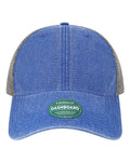 LEGACY DTA Dashboard Trucker Cap - Royal/ Grey - front
